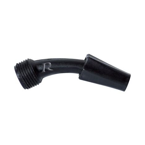 Ribimex – Buse simple jet n°4 – Filetage 12/17 – Angle de jet 80° – Coudée 30° pour pulvérisation précise
