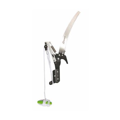 Ribimex – Échenilloir avec scie 350mm – Lame en acier au carbone trempé – Diamètre de coupe 30mm – Cordelette 3,50m