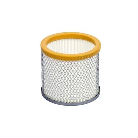 Ribimex – Filtre HEPA pour aspirateur à cendres – Compatible Minicen – Filtration 99,97% – Lavable avec protection métallique – Diamètre 135mm