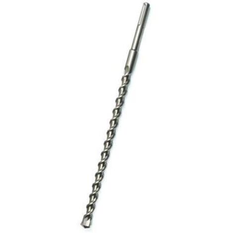 Ribimex – Foret béton SDS MAX 600 mm diamètre 22 – Pour perçage dans béton armé et maçonnerie – Compatible avec marteaux perforateurs SDS MAX
