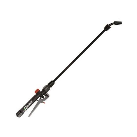 Ribimex – Lance en fibre de verre pour produits agressifs – Longueur 650 mm – Poignée ergonomique – Buse simple n° 4 pour pulvérisation efficace