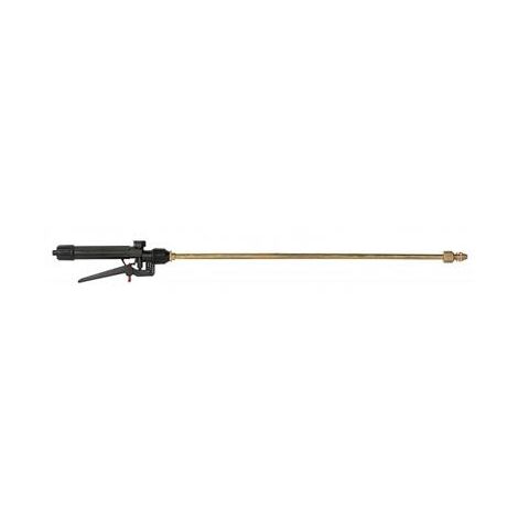 Ribimex – Lance laiton 730 mm avec buse réglable n° 8 – Accessoire pour pulvérisateur – 100 % laiton pour durabilité accrue