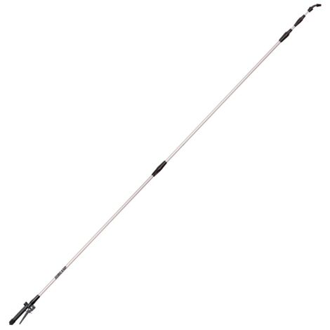 Ribimex - Lance Télescopique XXL avec Buse Double Aluminium - Argenté (PRPLT6XXLC)