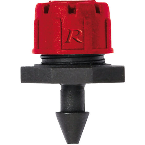 Ribimex – Lot de 50 goutteurs réglables tuyau Ø 16 mm – Pression d’utilisation 1 bar – Pour irrigation précise – Compatible avec systèmes goutte à goutte