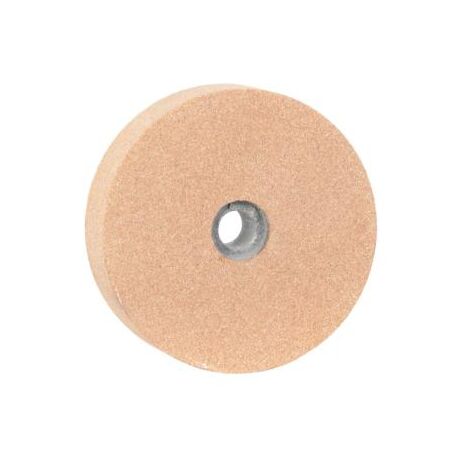Ribimex – Meule à touret 75mm – Épaisseur 20mm – Alésage 10mm – Grain 120 pour finition précise sur matériaux variés