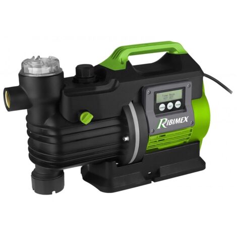 Ribimex – Pompe à eau de surface 850W – Débit 3600 L/H – Pression max 3,8 bars – Hauteur d'aspiration 8 m – PRJETF850AUTO