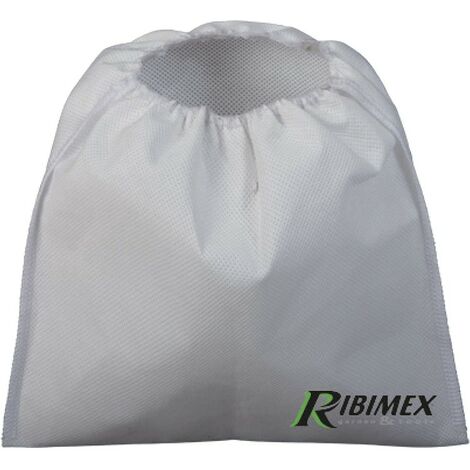 Ribimex PRCEN000/CF Préfiltre auto-extinguible pour aspirateur, gris