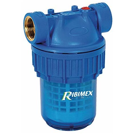 Ribimex PRFIL5S3UV Filtro per Acqua, 5", con Cartuccia, Blu