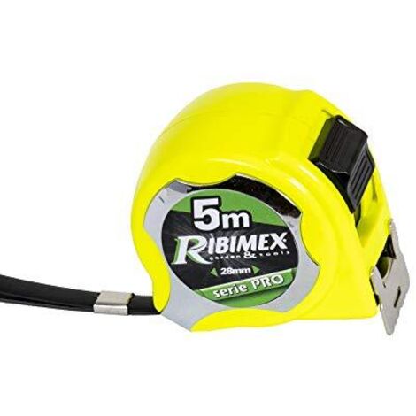 RIBIMEX PRMES05X28D Flessometro autobloccante professionale 5 m