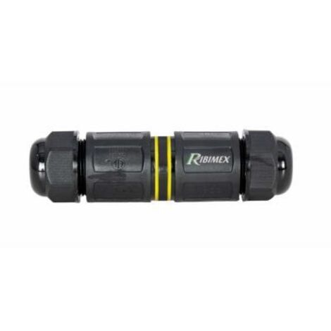 Ribimex – Raccord électrique étanche IP68 5 fils – Tension 230V-450V – Connecteur pour environnements humides – Ø câbles 4 à 14 mm