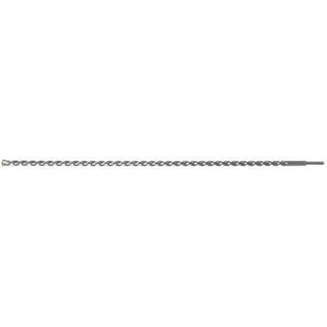 Ribitech – Foret béton SDS+ 16 mm – Longueur 1000 mm – Carbure de tungstène pour perçage béton et maçonnerie – Taillants 2 - PRSDS16X1000