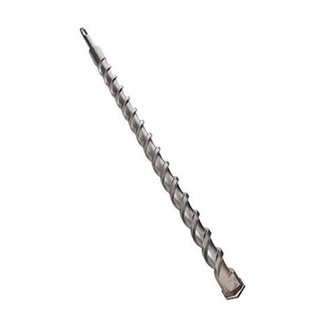 Ribitech – Foret béton SDS 32 x 600 mm – Tête en carbure de tungstène – Forage efficace dans maçonnerie et béton armé - PLUS 32 X
