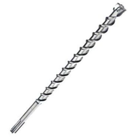 Ribitech – Foret SDS MAX 600 mm diamètre 16 mm – 4 taillants en carbure de tungstène – Pour béton et maçonnerie – Performance optimale