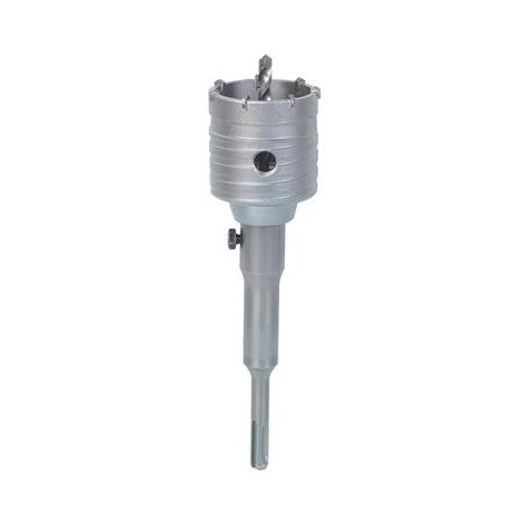Ribitech – Scie trépan SDS 60 mm – Longueur 160 mm – Acier carbure cémenté – Pour béton armé – Système d'emmanchement SDS - SDS 60 X