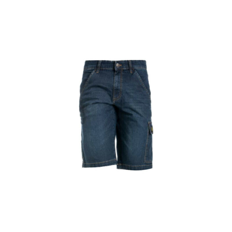 

Bermuda - Hombre - Talla 44 - Multibolsillos - Corte carpintero - Denim elástico - SUNCARP - Bleu - Rica Lewis