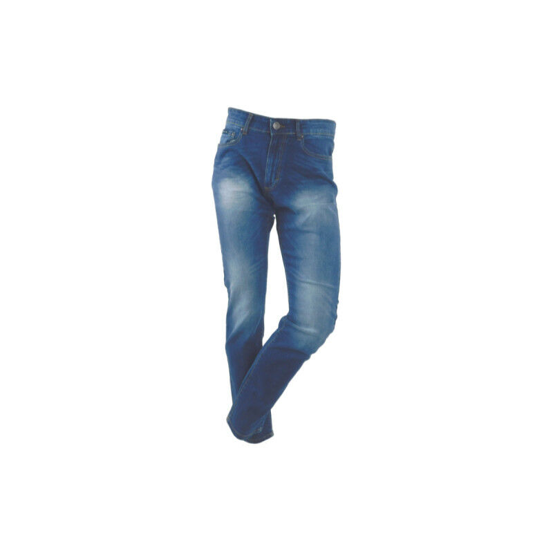 

Pantalones vaqueros de trabajo para hombre - Talla 38 - Corte recto - Piedra elástica - WORK8 - Bleu - Rica Lewis