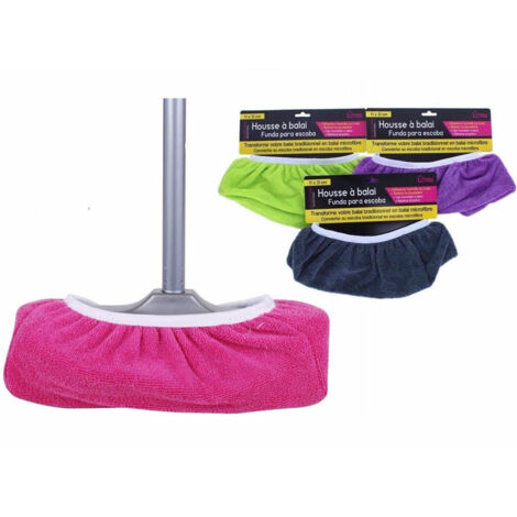 Ricamb Per Scopa Mop Panno In Microfibra Cover Copertura 15x30cm Pulizia Casa