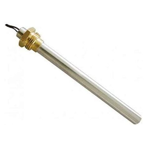 Ricambi Pellet  Candeletta Resistenza HT62650 Accensione per Stufe a Pellet con Raccordo 3/8", 250 W, Lunghezza Totale 150 mm, Ø 9,9 mm, MCZ Piazzetta Palazzetti