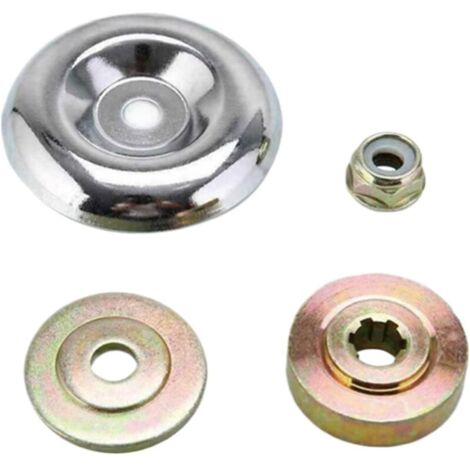 Ricambi per decespugliatori, accessori per decespugliatori con testina a ingranaggi 4X, parti metalliche del riduttore in ferro per giardino, arbusti, prato e paesaggistica