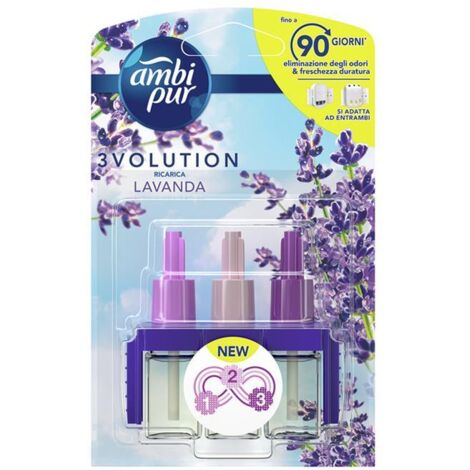 Ricambi Per Diffusore Per Ambienti Ambi Pur 3VOLUTION Lavanda 21 ml