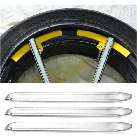 Ricambi per smontagomme, smontagomme in metallo per biciclette, leva per pneumatici in metallo e acciaio per auto e moto, strumenti di riparazione per la rimozione o la sostituzione di pneumatici per 