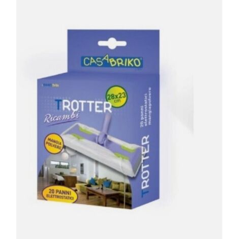 Ricambi Trotter 20 Panni Elettrostatici Set 5 Pezzi - Casabriko