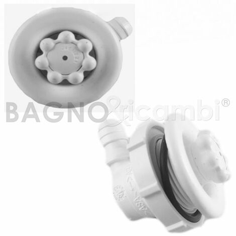 Ricambio bocchetta assiemata bianca per cabina doccia Jacuzzi 941400381