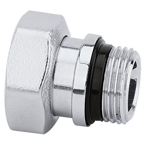 Ricambio bocchettone con tenuta in gomma 3/8 caleffi r49176/c