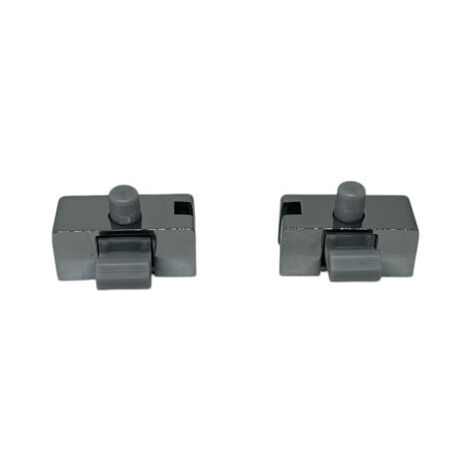Ricambio coppia blocchetti inferiori a sgancio rapido per box doccia Grandform GLX6SBLOCINF
