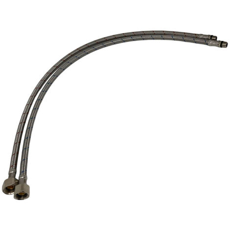 Ricambio coppia flessibili 3/8 per miscelatore Franke 133.0438.195