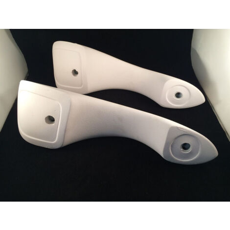 Ricambio coppia maniglie (vasca azzurra) RAL.9016 bianco Vitaviva 6615358