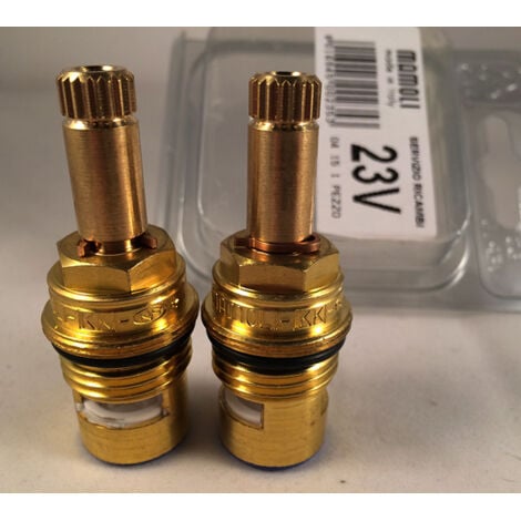 Ricambio Coppia Vitoni 23V Ceramico 180°ASTA 23 Mamoli