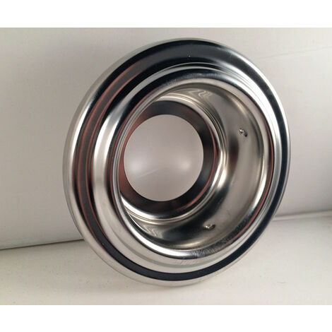 Ricambio copriflangia curvo hje inox lucido Jacuzzi 43202001