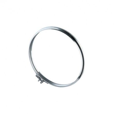 Ricambio fascetta monoparete acciaio inox dm 80 mm  8 pezzi  80 mm