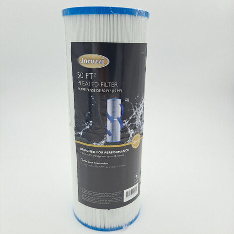 Ricambio filtro carta 50SQFT per minipiscina J200 Jacuzzi 400060241