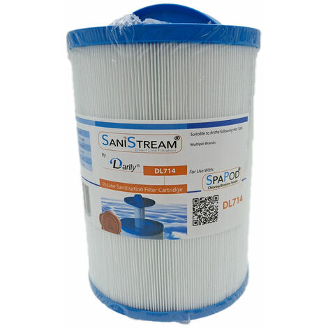 Ricambio filtro carta 50SQFT per minipiscina Jacuzzi 400060640