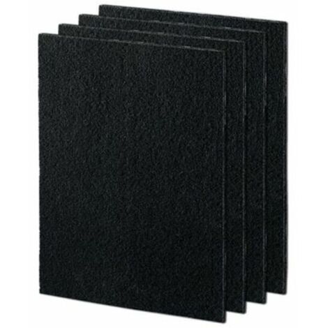 Ricambio Filtro in Carbonio Fellowes 4 Unità Bianco Nero Multicolore