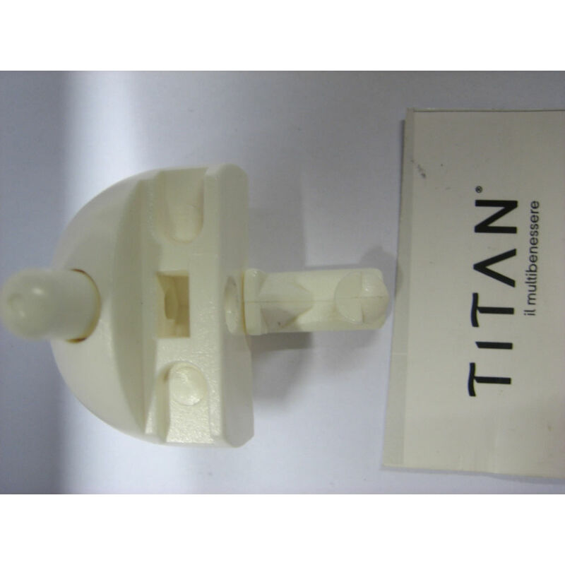 Image of Titan - Ricambio gruppo pattino box doccia gancio centrale corto 1vers. q35498