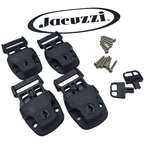 Ricambio kit clip chiusura copertura termica Jacuzzi 227505120
