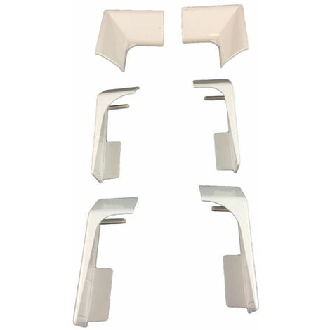 Ricambio kit profili completi di angolari e finiture Bianco Europa Grandfrom PRFBBC