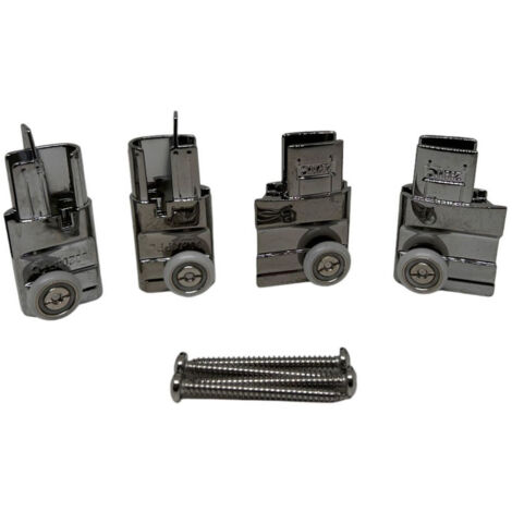 Ricambio kit supporti scorrevoli cromo per box doccia Novellini R07LU2P1-K