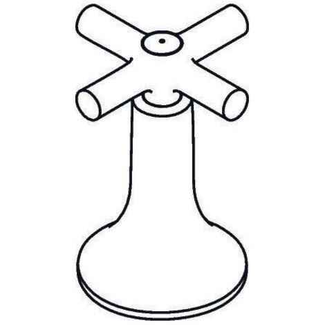 Ricambio Maniglia lavabo incasso Terrano Hansgrohe 37291000 acqua fredda