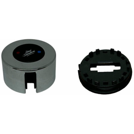 Ricambio manopola cromo senza leva per per incasso doccia Ideal Standard A951675NU