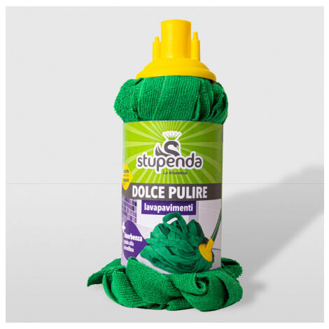 Ricambio mop dolce pulire microfibra La briantina