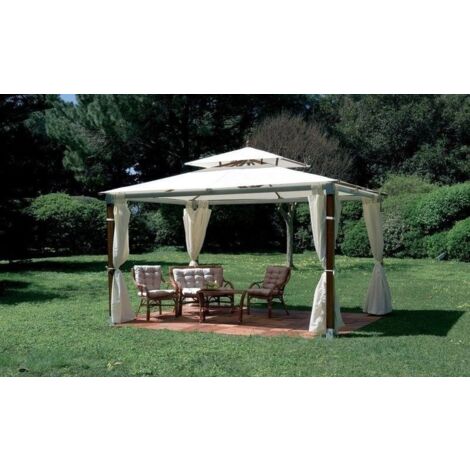ricambio palo in legno indonesiano per gazebo mod Top ricambi arredo giardino