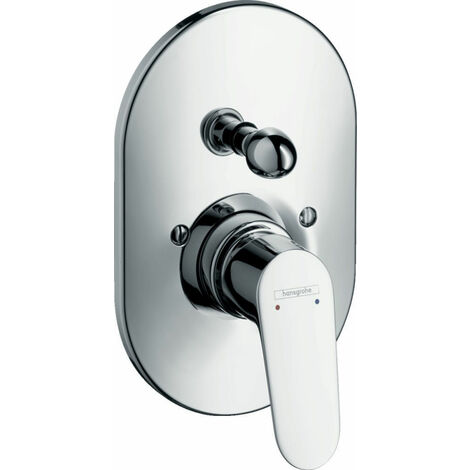 Ricambio parte esterna Focus con deviatore e corpo incasso Hansgrohe 31947000+31741180