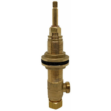 Ricambio parte grezza con vitone per rubinetteria Zazzeri 2900-B105-AS0-0000