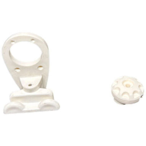 Ricambio pattino inferiore per cabina doccia bianco Titan CAA3S3BT04