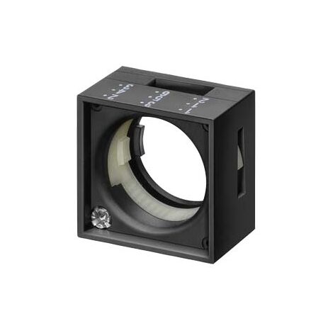 Ricambio per il programma quadrato in plastica, 26x26mm, supporto, default 1-4 mm nero