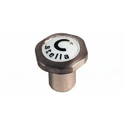 Ricambio Portaplacchetta nichel Serie Roma Da 1/2" acqua calda Stella GR06-40C